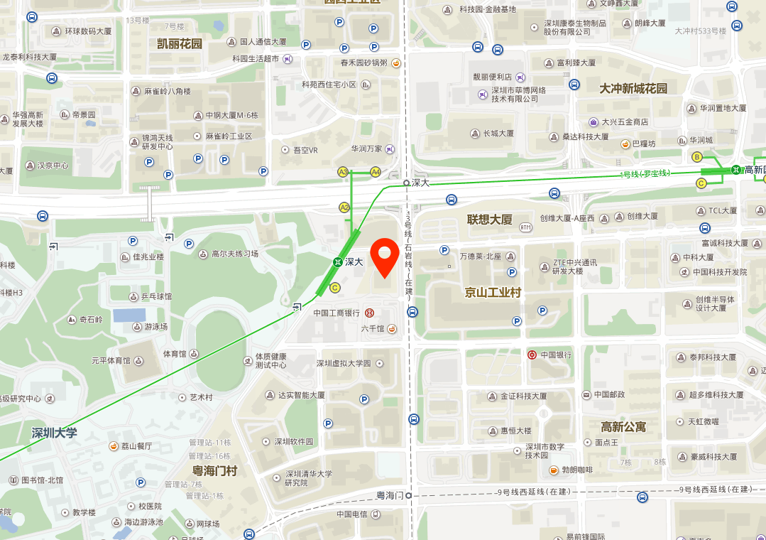 深圳中国储能大厦地图位置